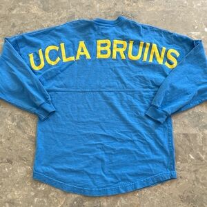 UCLA Bruins Spirit Jersey Long Sleeve Shirt Blue XS USA